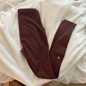 Brown Lululemon Leggings